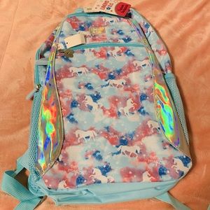 Limited Too Fashion Unicorn full size backpack.